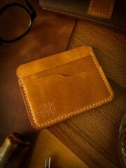 Leather Card Holder - 🔸 ''The Pocket Classic''