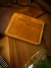 Leather Card Holder - 🔸 ''The Pocket Classic''