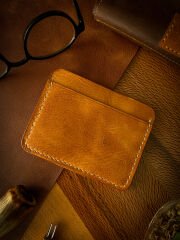 Leather Card Holder - 🔸 ''The Pocket Classic''
