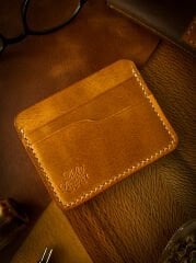 Leather Card Holder - 🔸 ''The Pocket Classic''
